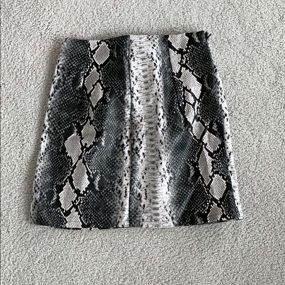 by the way sneakskin pencil skirt